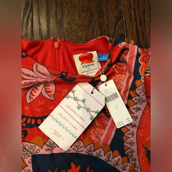 FARM Rio Women’s S Giannina Knit Midi Dress - NEW W/TAGS!! - Picture 7 of 13